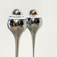 Chrome floor lamp attributed to Angelo Brotto