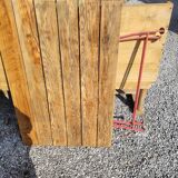 Garden furniture above wood and iron base It is foldable