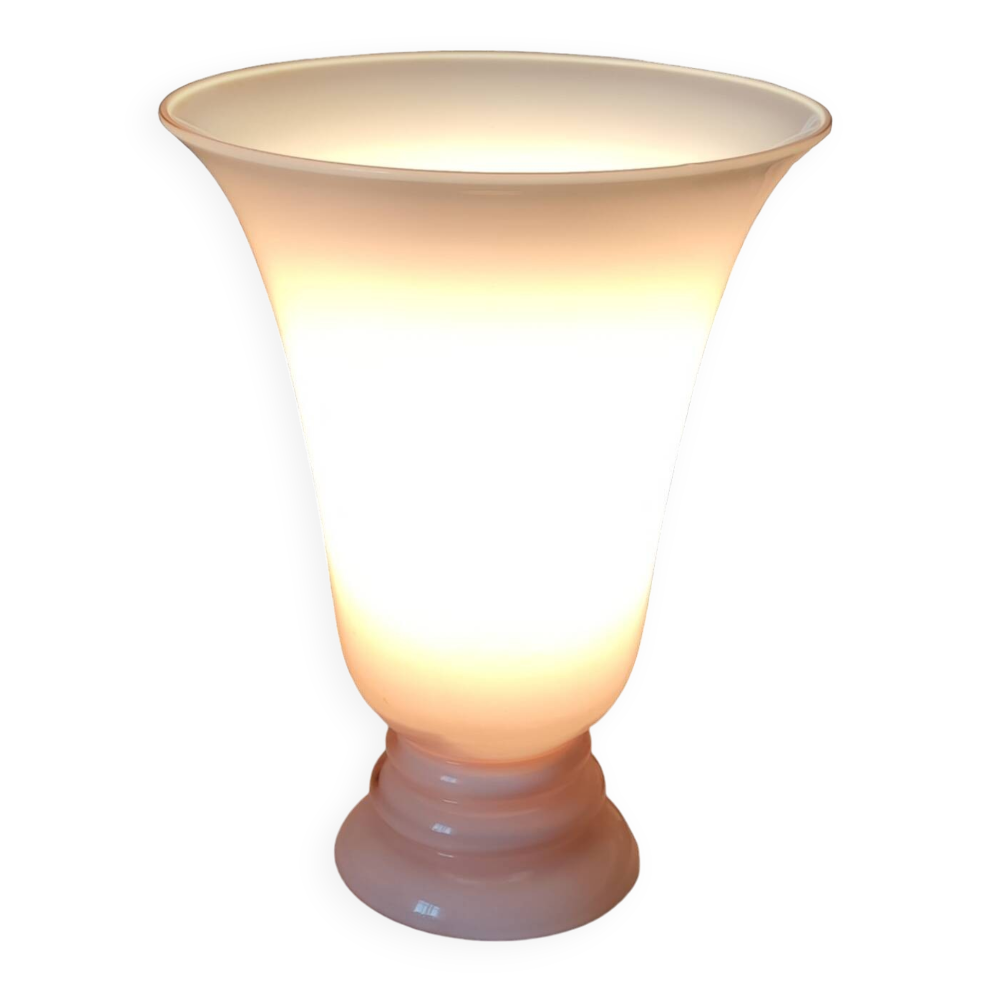 Old opaline art deco washbasin lamp