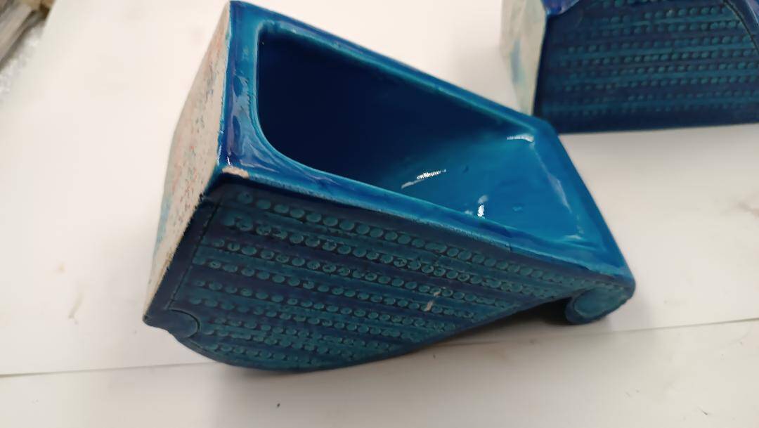 Serre-livres en céramique Bitossi Londi des années 70