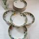 Lot de 6 assiettes creuses wedgwood eden