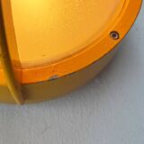 Mid-century Danish metal outdoor wall lamp model Pirate by Eva Koppel, Nils Koppel, Gert Edstrand for Nordisk Solar, 1960s.