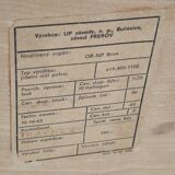 Dining table by Frantisek Mezulanik for Up Zavody 1960