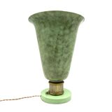 Art Deco Table Lamp attributed to Edmond Etling, France, ca. 1920s
