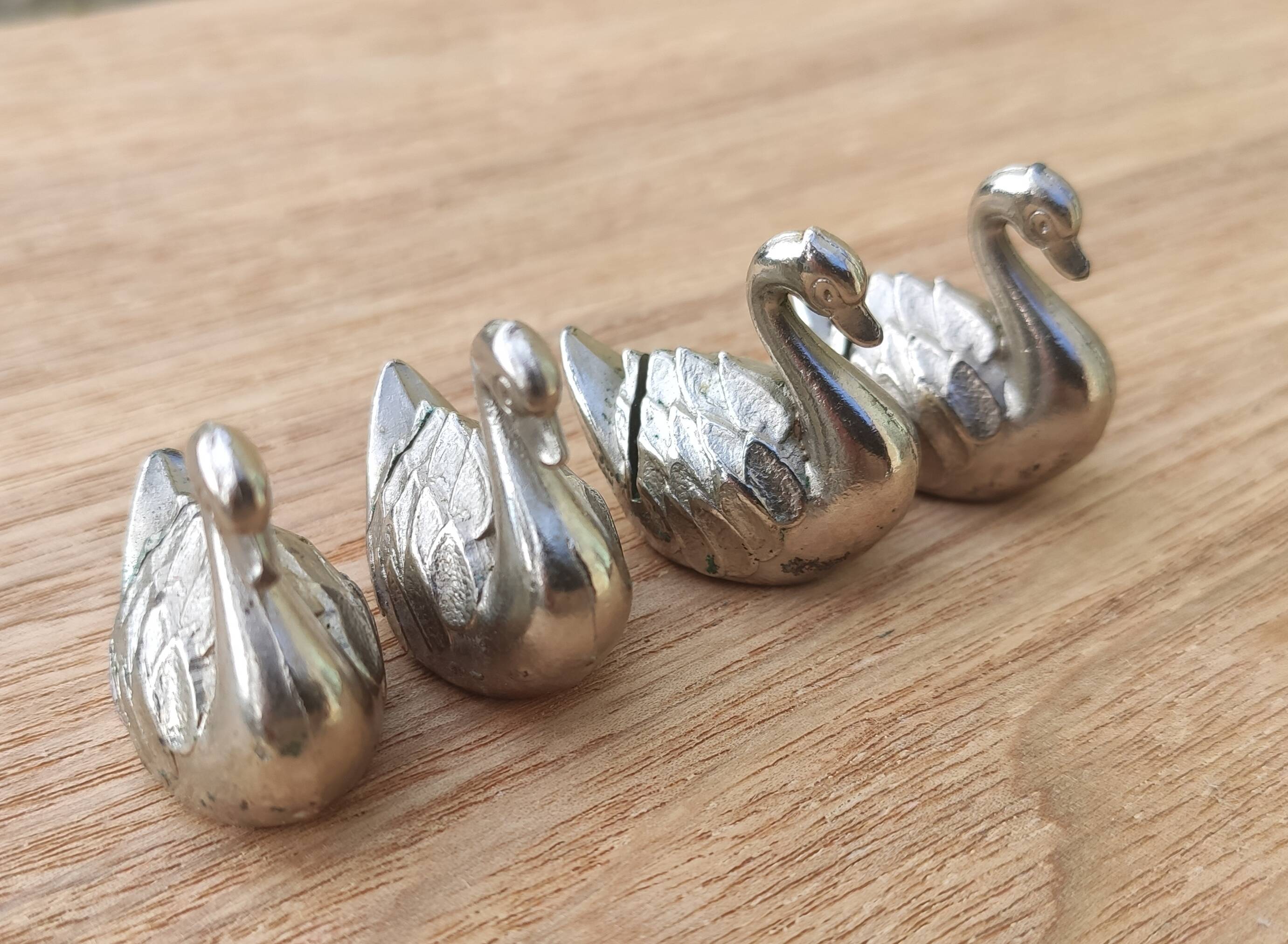 Old swan card holders