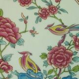 Plat l.bernardaud en porcelaine de limoges enluminés a la main