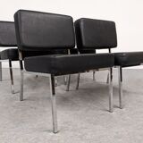 Series of 4 modernist armchairs from the 70s/80s