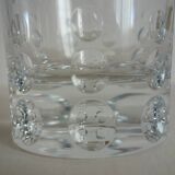 6 heavy crystal whisky glasses JG Durand