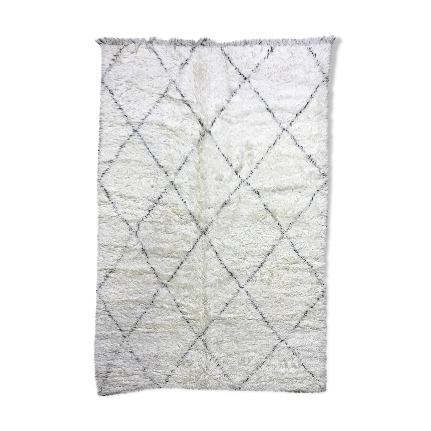 Tapis berbère 290 x 195 cm Beni Ouarain, Marmoucha