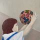 L'enfant au ballon - art figuratif contemporain