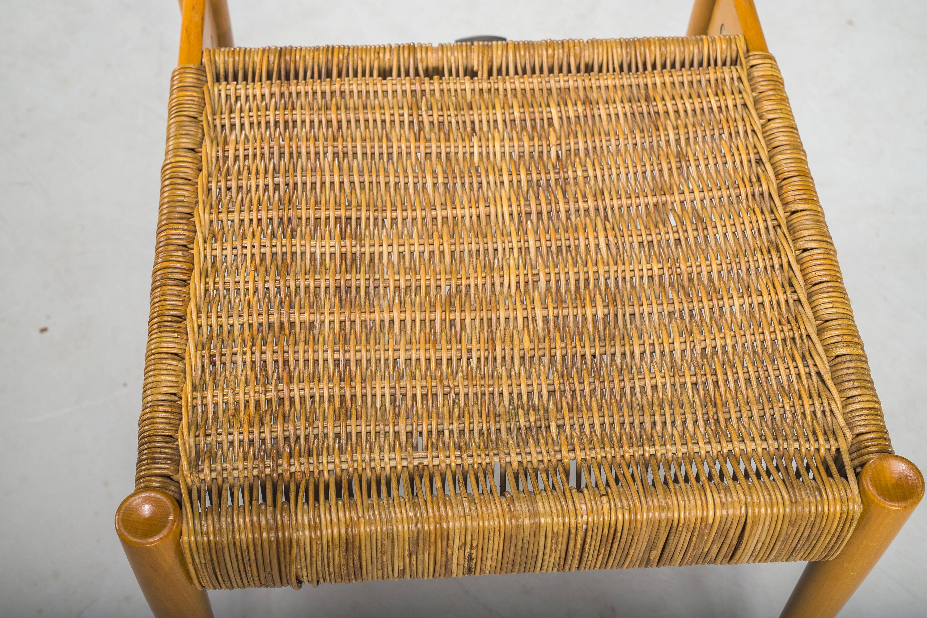 Bauhaus SE19 Chair by Egon Eiermann for Wilde + Spieth, 1950s