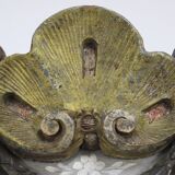 Painted Folk Art Bridal Cupboard