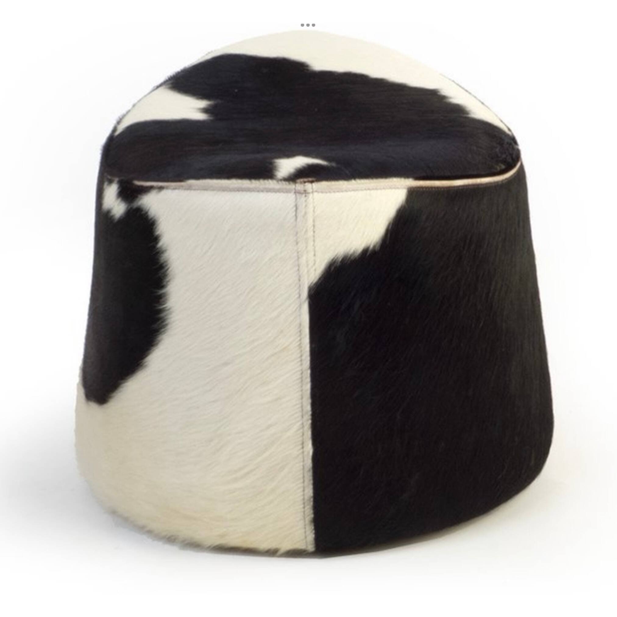 Stockholm Cowhide Pouf by Niels Gammelgaard for Ikea, 1970s