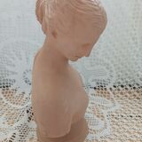 Terracotta bust of a woman