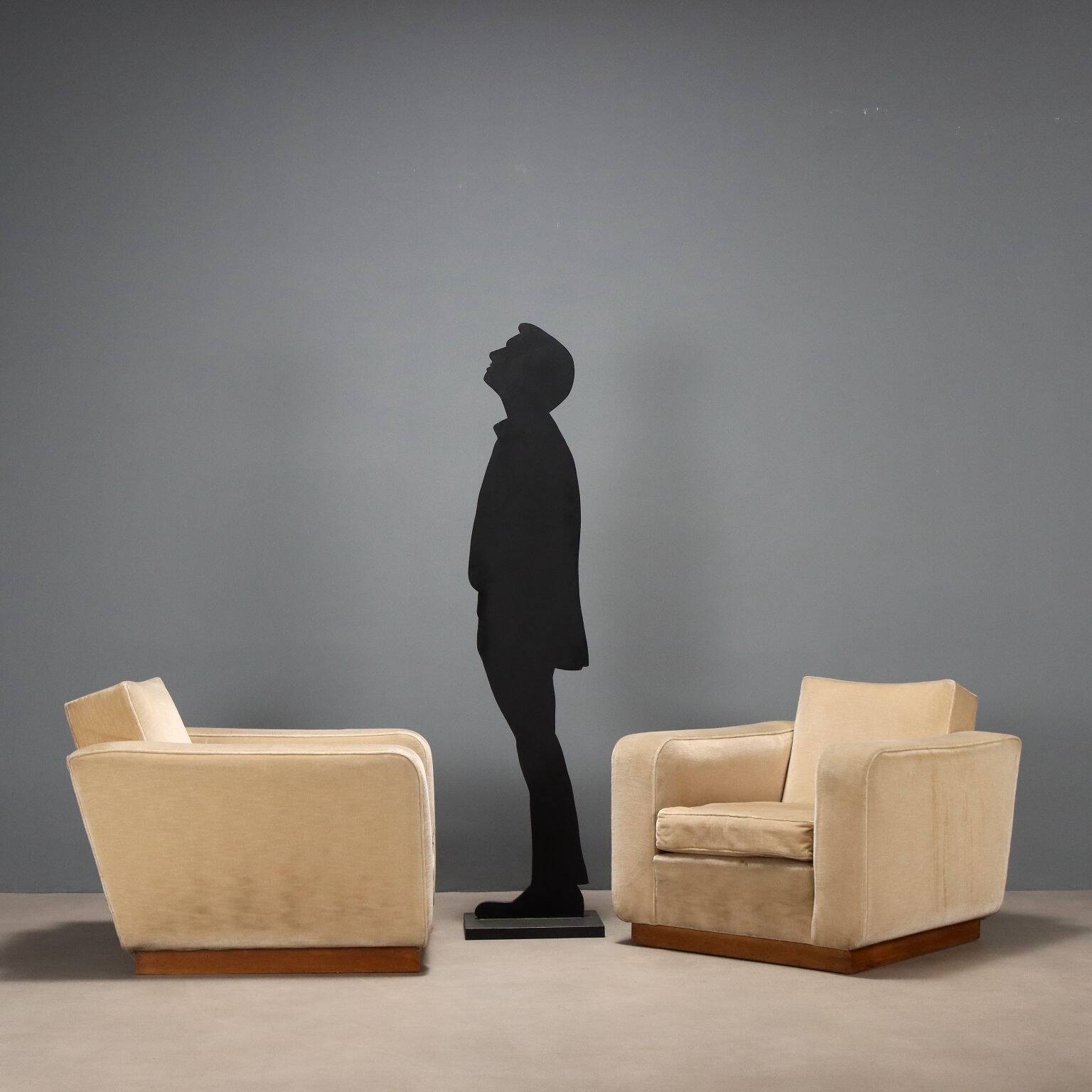 Two armchairs from the 1940s