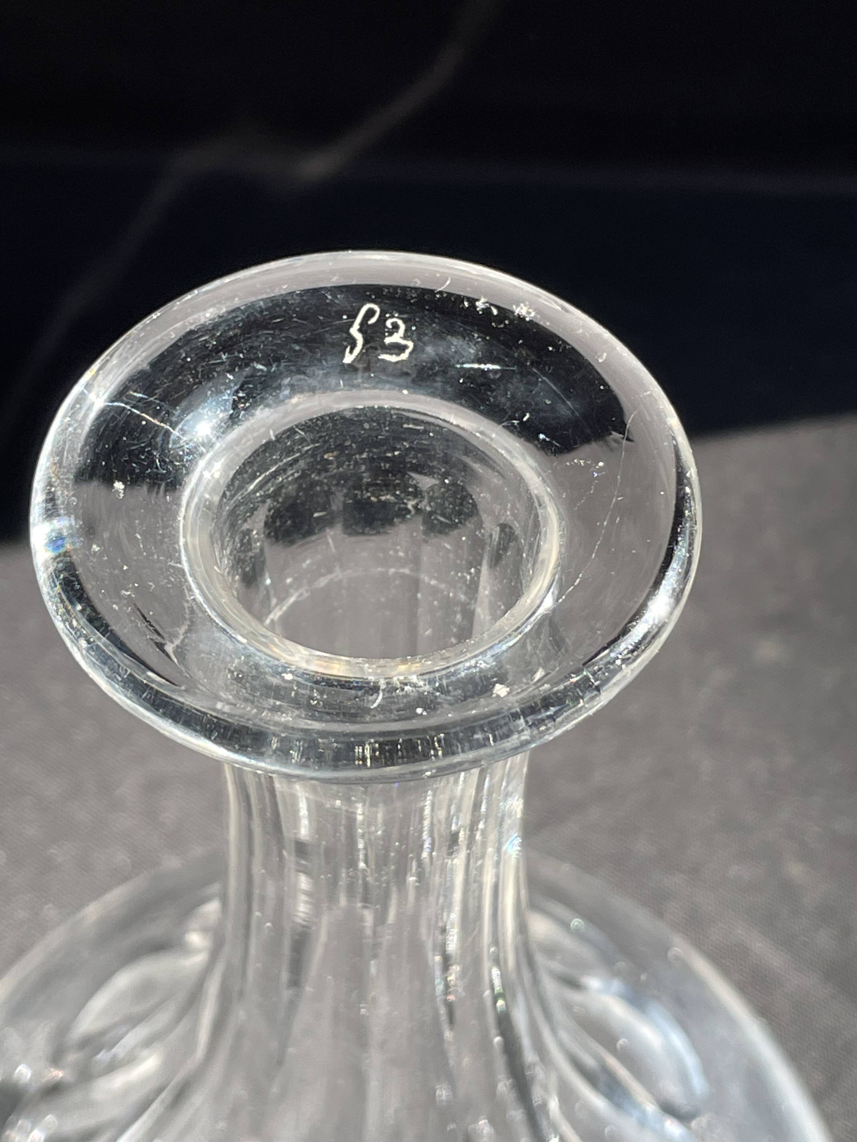 Baccarat liqueur carafe