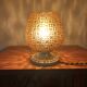 Pair of gold glass wall sconces