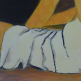 Canvas portrait of woman