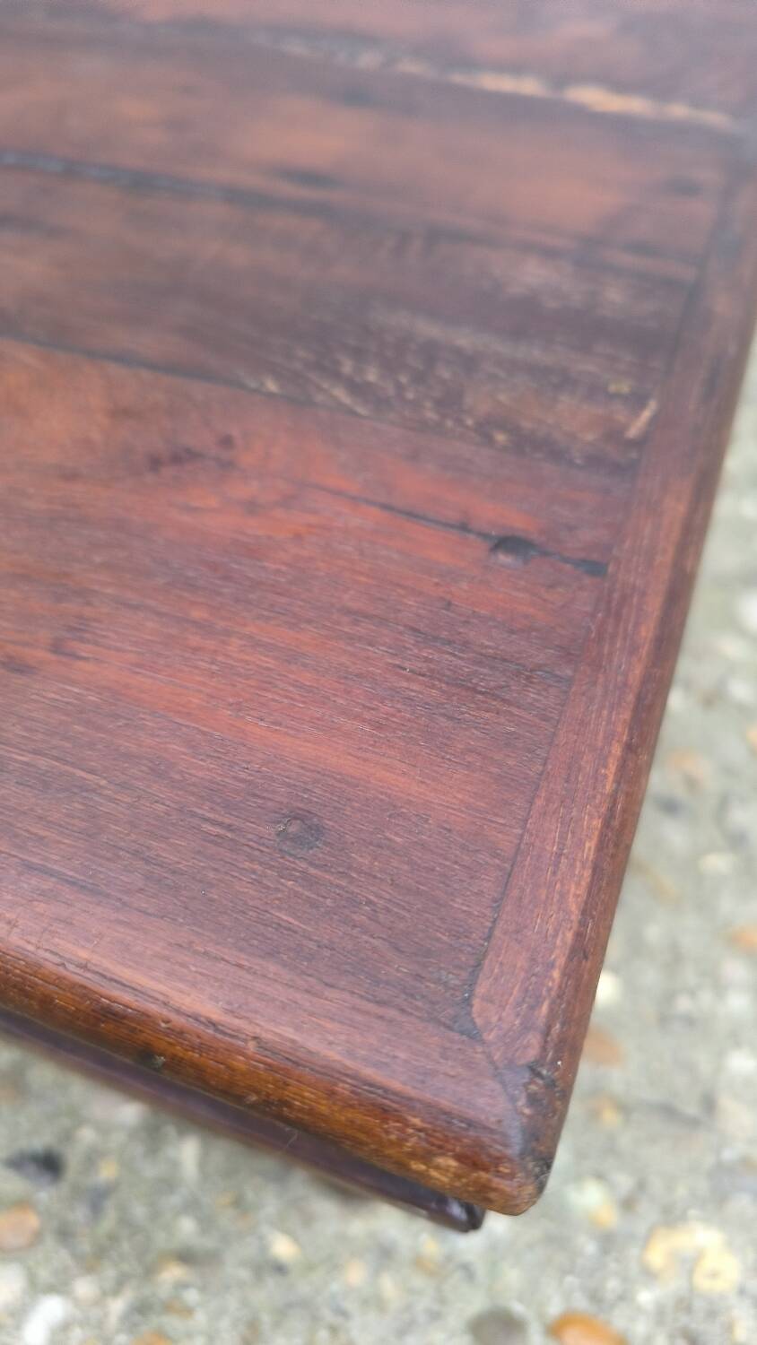 Low Bajot stool in wood, late 19th century