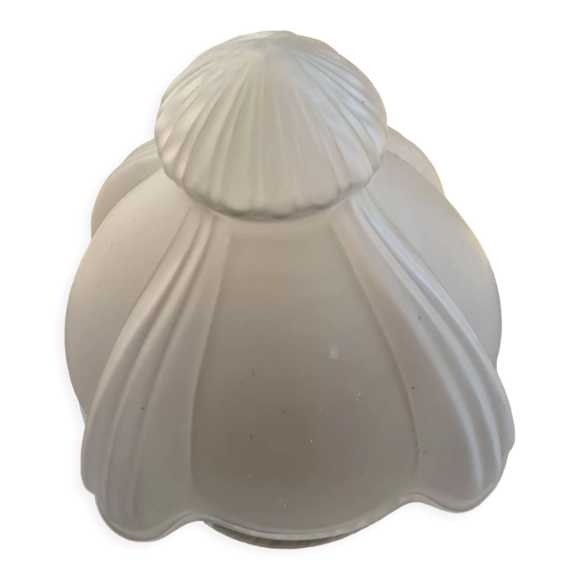 Opaline glass pendant lamp, 60-70s