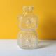 Pressed Glass Vase Flowers by Pavel Panek / Czech Republic / 1973