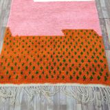 Traditional Berber rug in natural wool 2.5x1.5 m