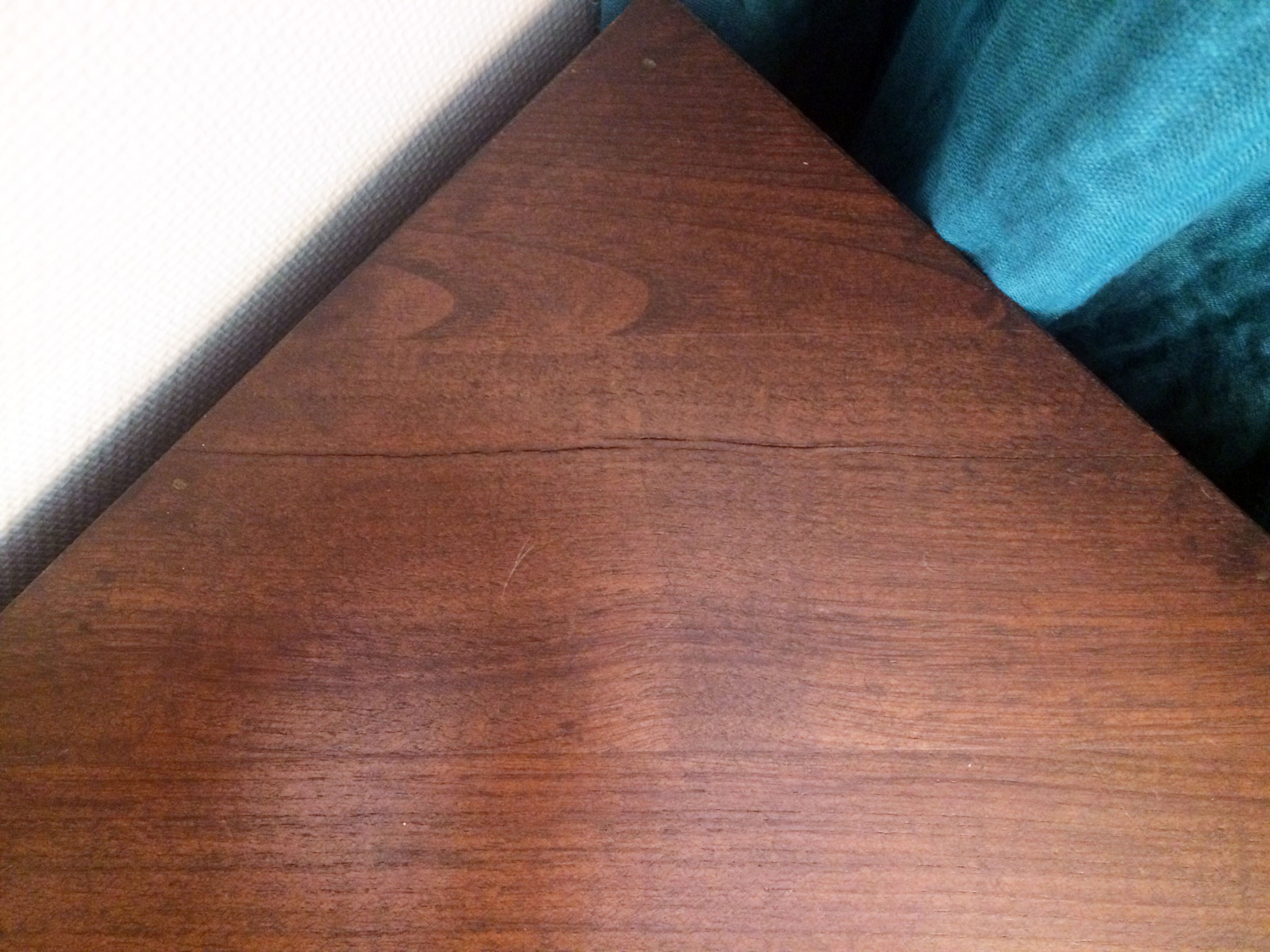 Vintage wooden corner buffet furniture