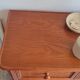 Vintage rattan chest of drawers