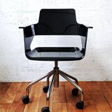 Set of 3 B32 office chairs, Armet