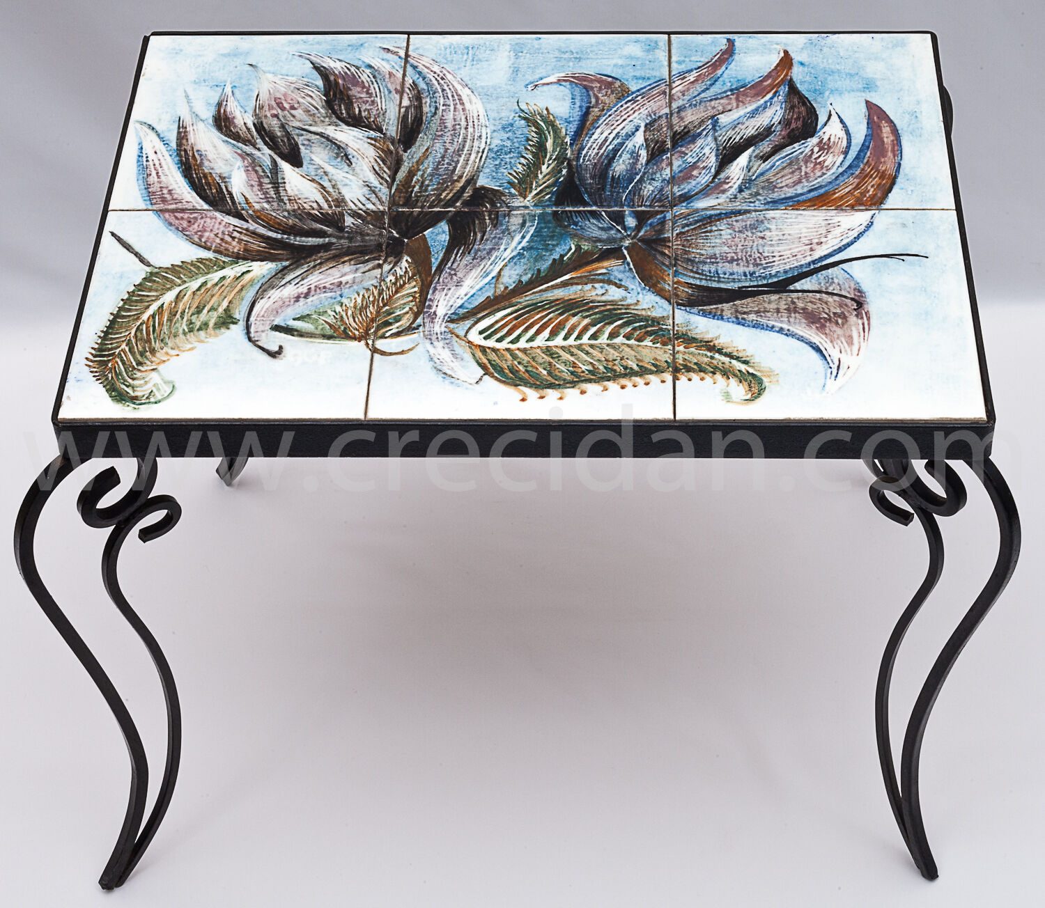 Wrought iron table
