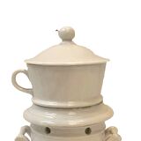 20th century white porcelain teapot