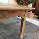 Table de ferme en noyer