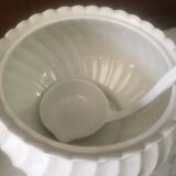 Soup maker and her white Ironstone Snowhite Regenoy