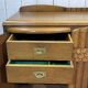 1950s English Art Deco oak sideboard