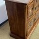 Solid acacia wood sideboard 4 doors, 2 drawers