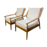 Pair of Scandinavian armchairs 1960