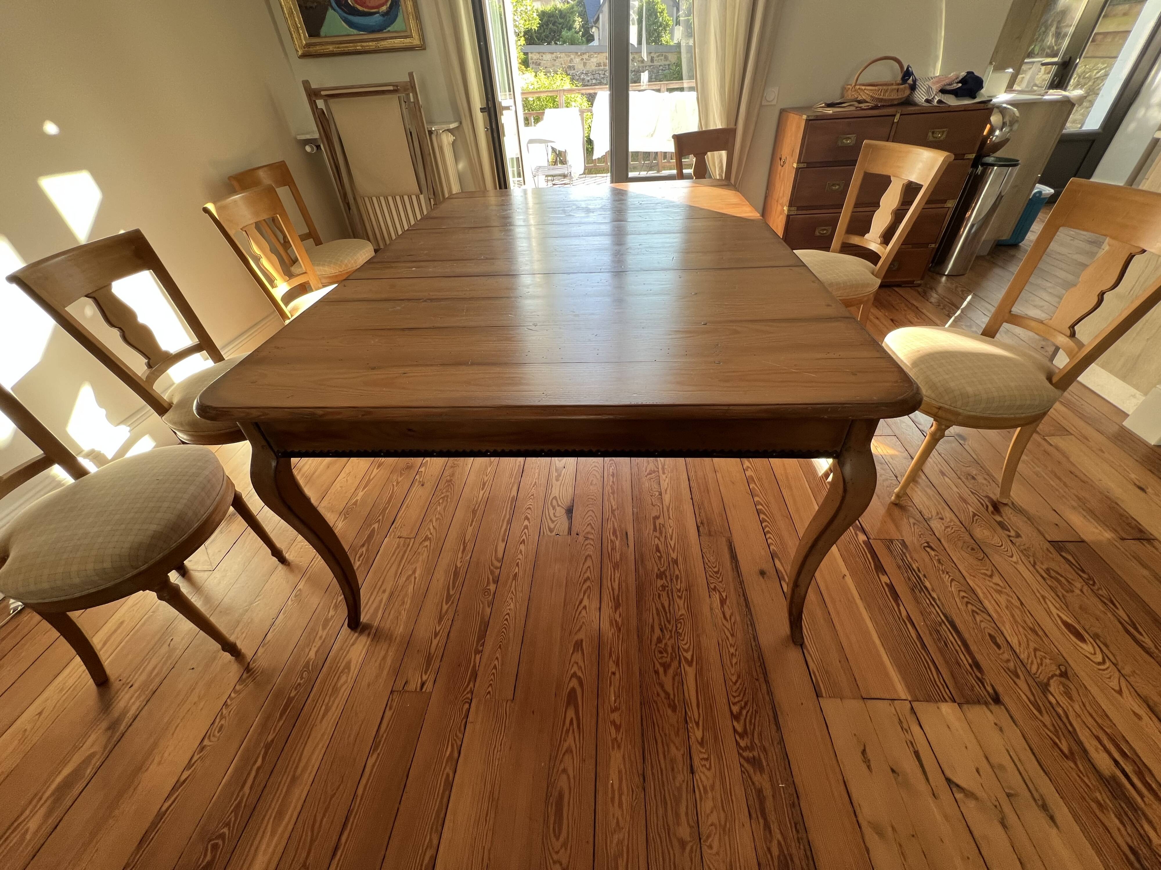 Regency table style