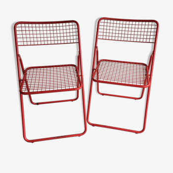 Chairs folding net ted of Niels Gammelgaard