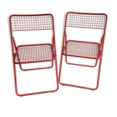 Chaises pliantes ted net de Niels Gammelgaard