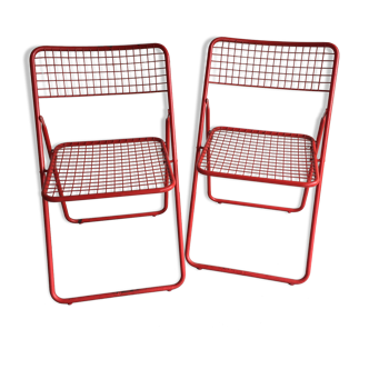 Chairs folding net ted of Niels Gammelgaard