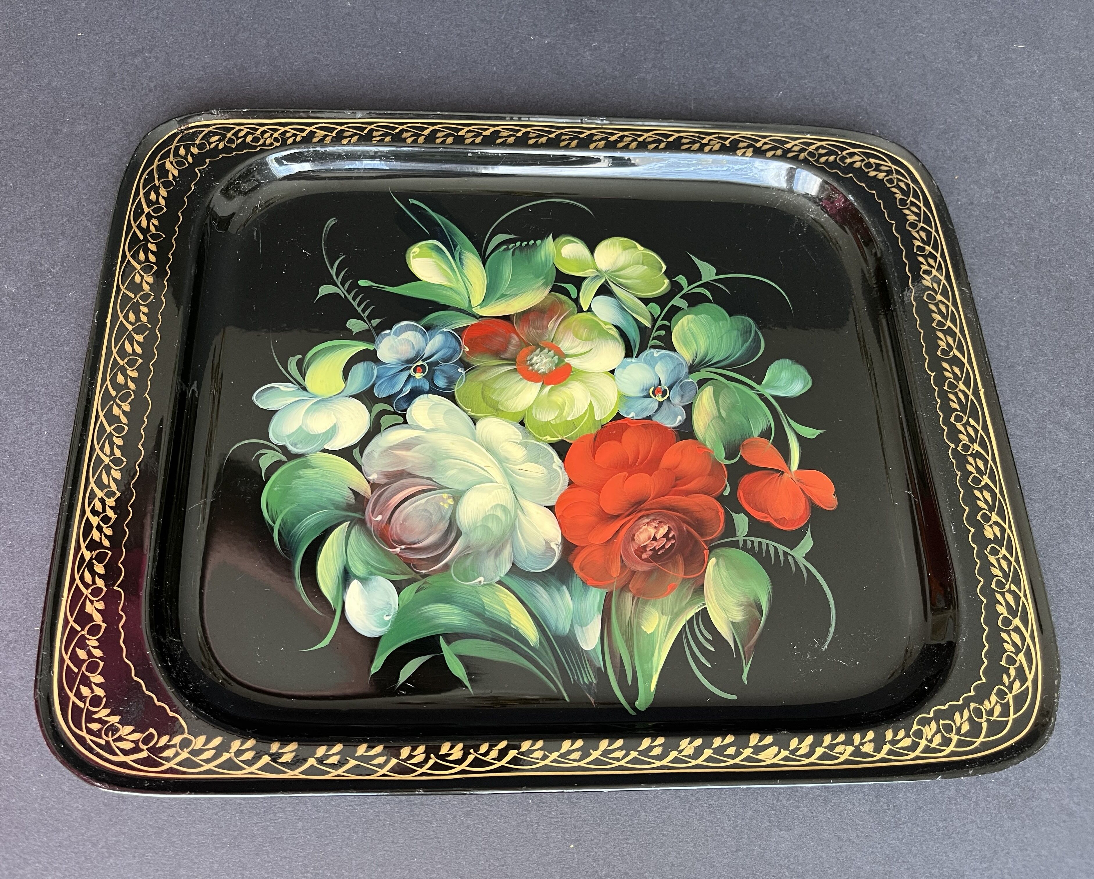 Painted sheet metal top