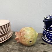 Vintage ceramic faux fruits / vintage centerpieces from the 1990s