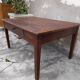 Table basse rustique de ferme 1900