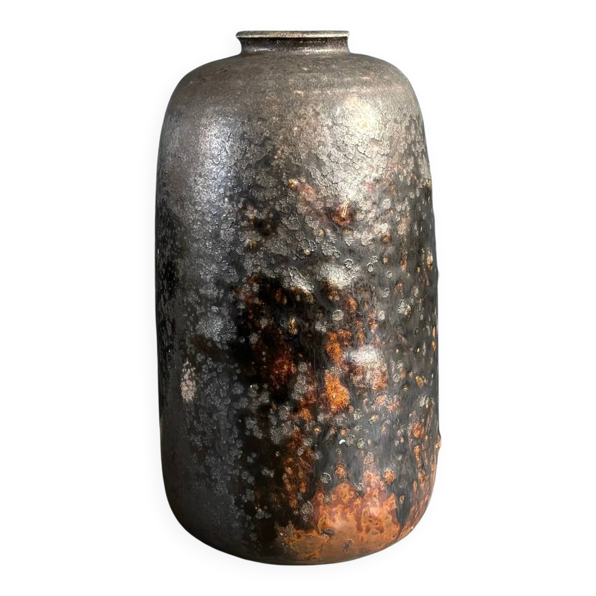 Stoneware vase signed Carlos Delsaux – Belgium, circa 1925-1935