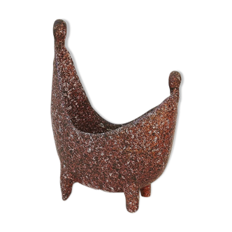 Anthropomorphic planter, Accolay ceramics