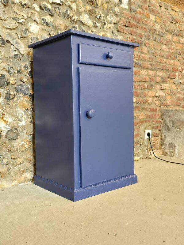 Petit buffet une porte un tiroir Mado repeint