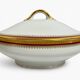 Limoges Dinner Service – 54 pieces – Red and Gold Decor