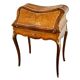 Secretary Bonheur du Jour Louis XV in rosewood and walnut 1870-1900
