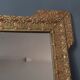 Old mirror frame wood and gilded stucco around 1900 61x46 cm sb
