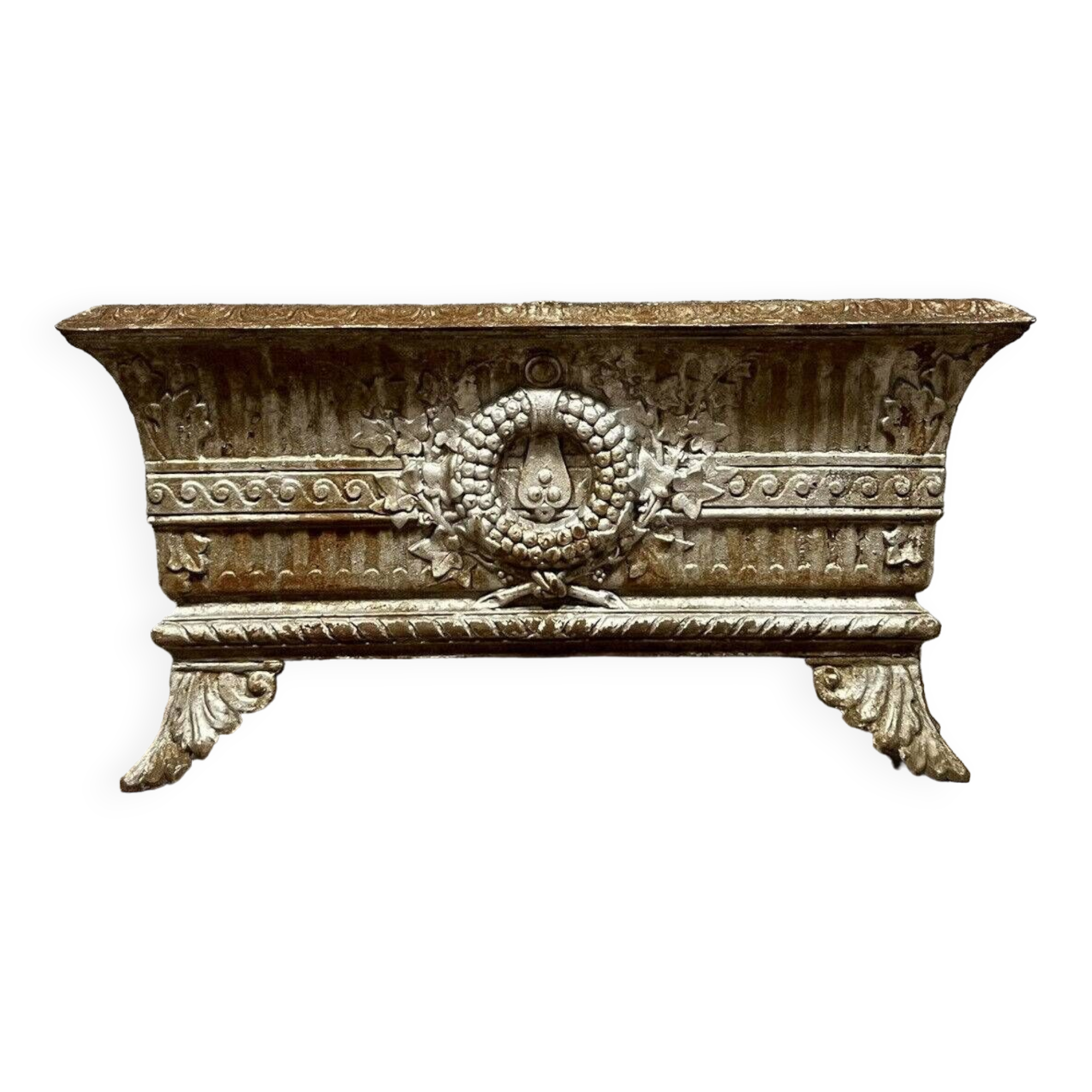 Louis XVI style planter - Directoire cast iron circa 1850